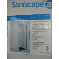 Saniscape Intense Line Chrome Douchecabine Compleet Nieuw