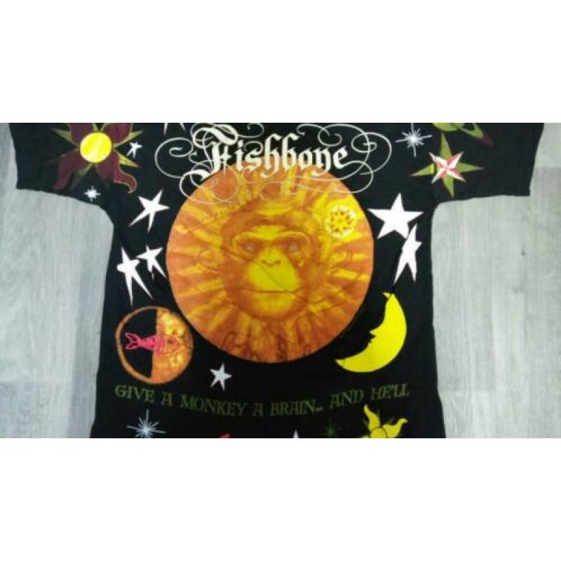 Fishbone give a monkey a brain ska funk vintage 1993 shirt