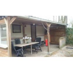 TE HUUR 4 persoons stacaravan chalet BEERZE overiissel