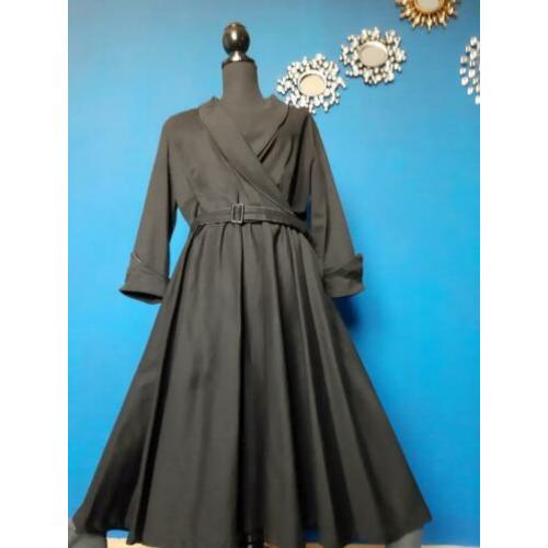 lindy Bop zwarte swing dress