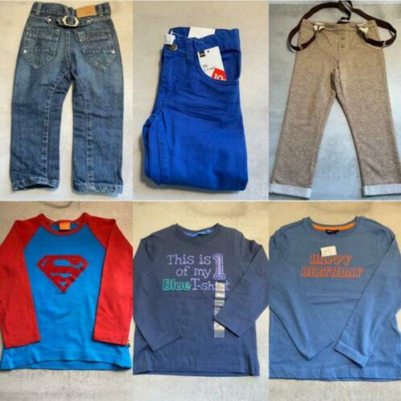 Jongens kleding maat 98 en 98-104
