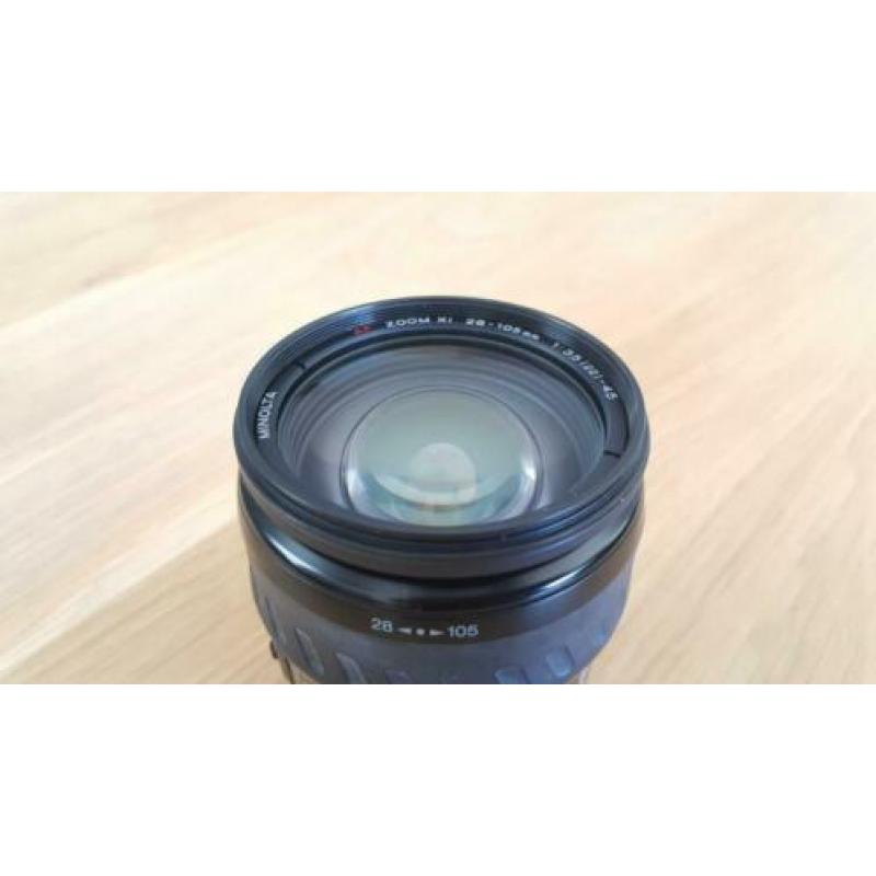 Minolta 28-105mm Zoom xi AF lens objectief / lens