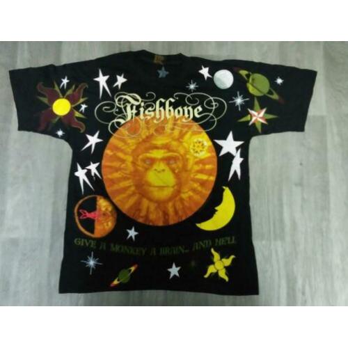 Fishbone give a monkey a brain ska funk vintage 1993 shirt