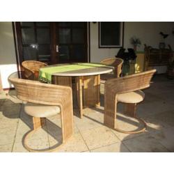 Design eethoek / tuinset