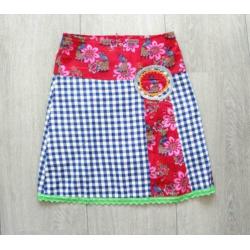 Blondd - mooie rok met vrolijke print en kleuren / maat S