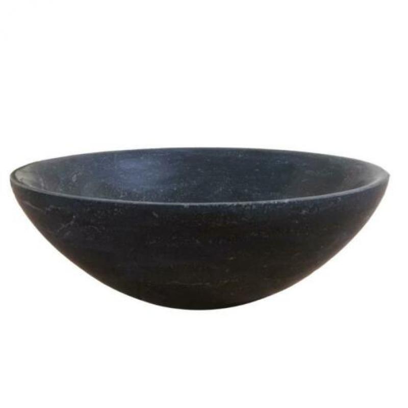 Waskom, wastafel, zwart, natuursteen, hardsteen SKW-05B