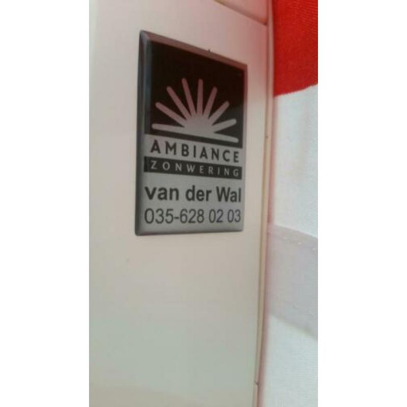 Ambiance Markies Rood Wit & Alu Frame Vandaag 300 euro!
