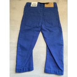 Hema broek blauw maat 92 jongen