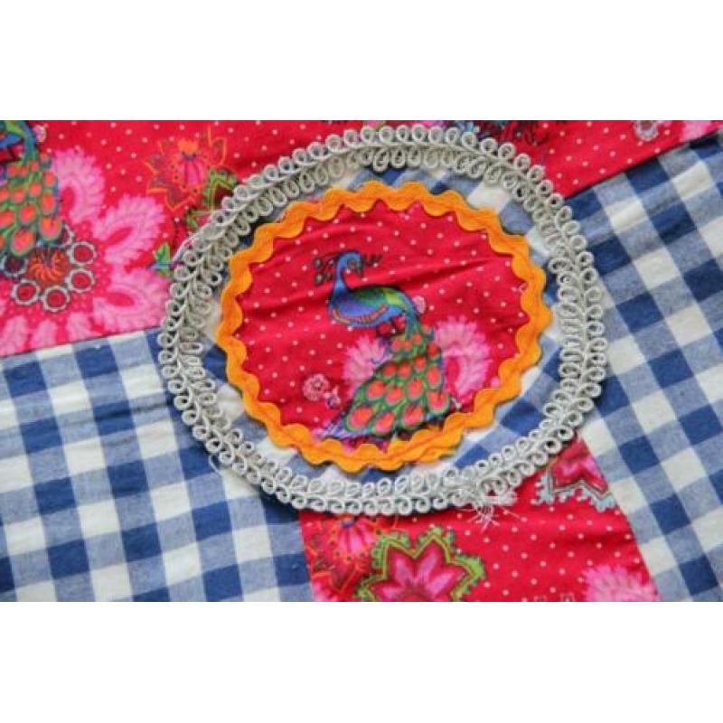 Blondd - mooie rok met vrolijke print en kleuren / maat S
