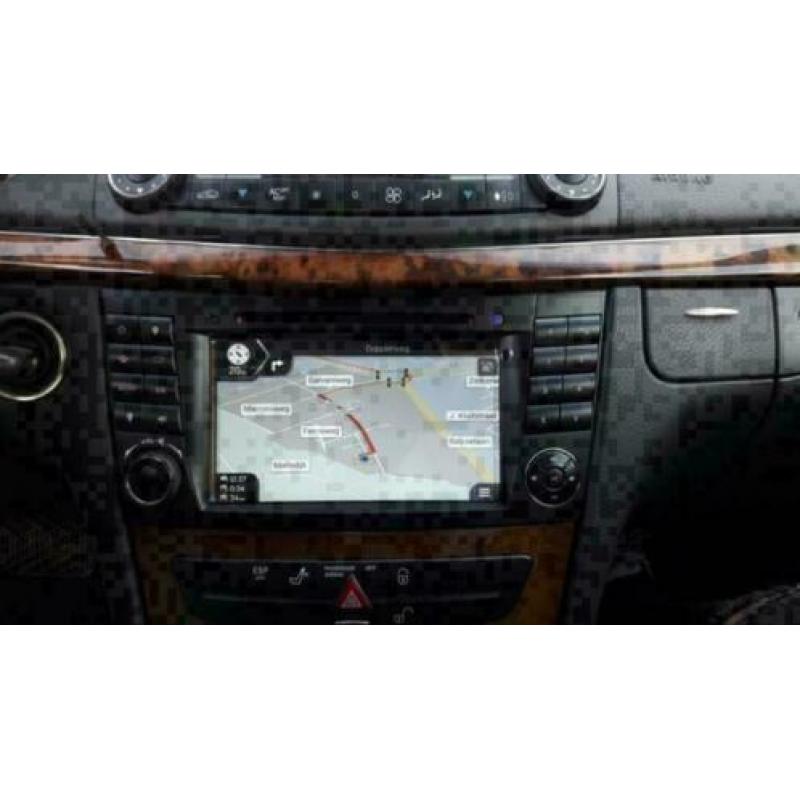 Mercedes E-Klasse CLS W211 navigatie android 9.0 wifi dab+