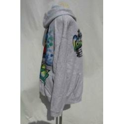 Sportief herenvest.Graffiti.Mt XL.Merk Fruit of the Loom