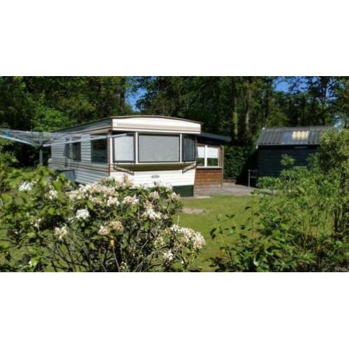 TE HUUR 4 persoons stacaravan chalet BEERZE overiissel