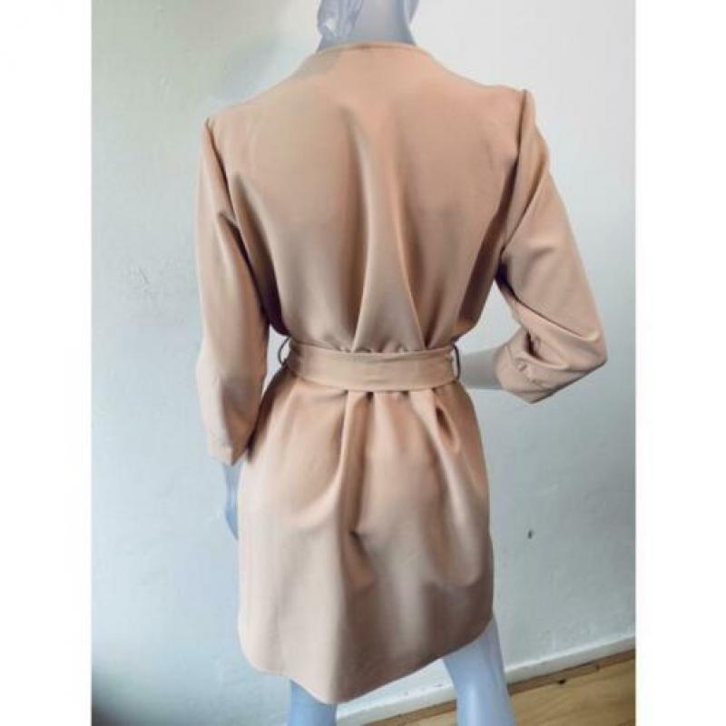 Vanilia poeder roze stretch jurkje - 40 - New