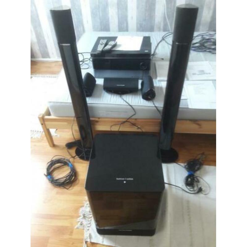 MINIMAAL GEBRUIKT ?? - Harman Kardon 5.1 Dolby Digital set