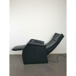 De Toekomst elektrische leren design relax fauteuil zwart
