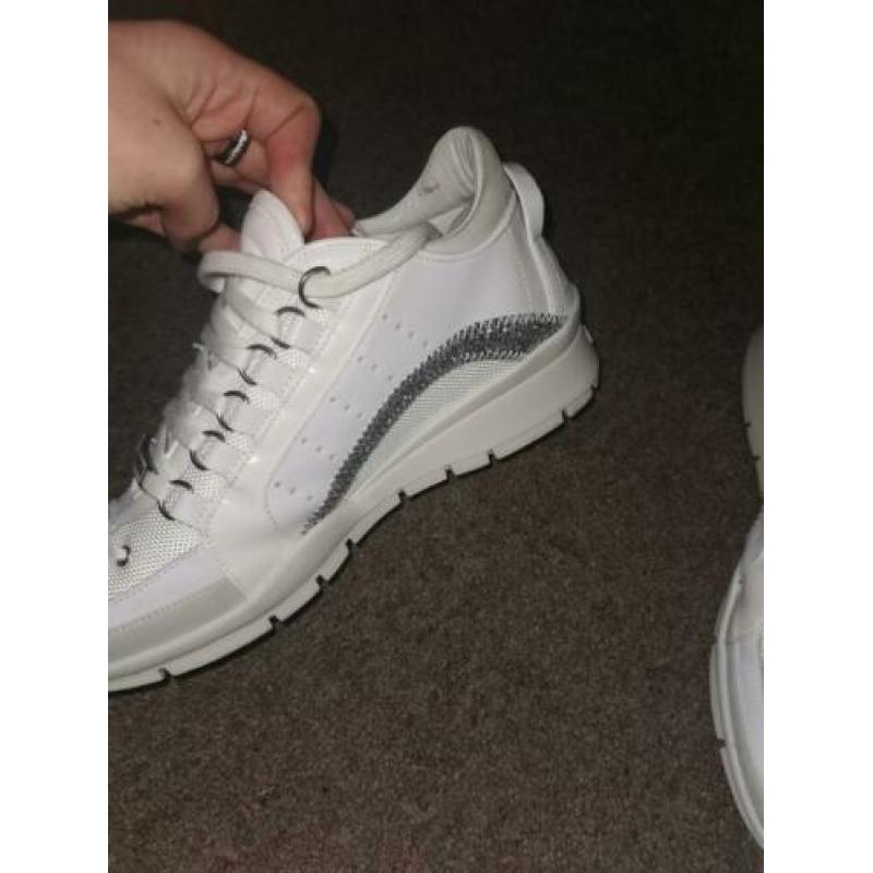 Dsquared2 dames schoenen wit