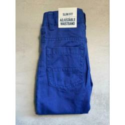 Hema broek blauw maat 92 jongen