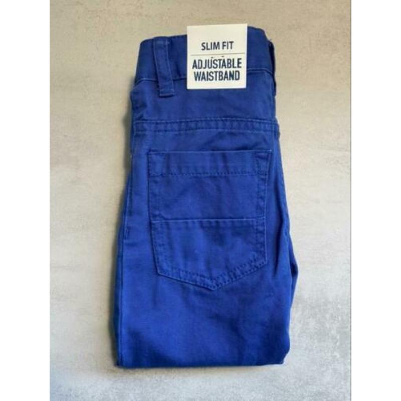 Hema broek blauw maat 92 jongen
