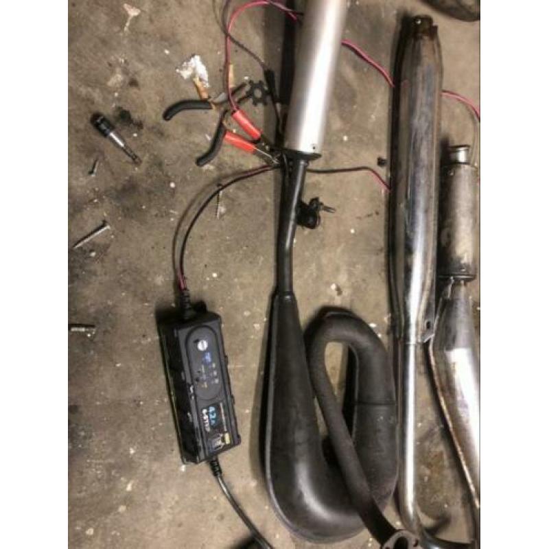 Uitlaat puch tomos aerox