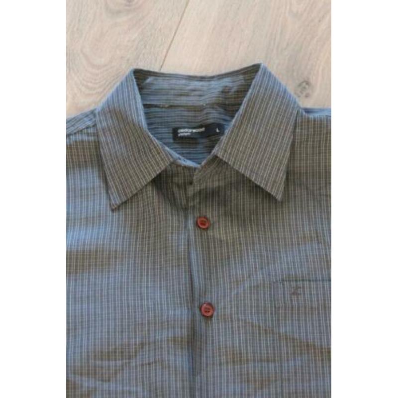 Blauw overhemd CEDARWOOD, maat L (PP13)