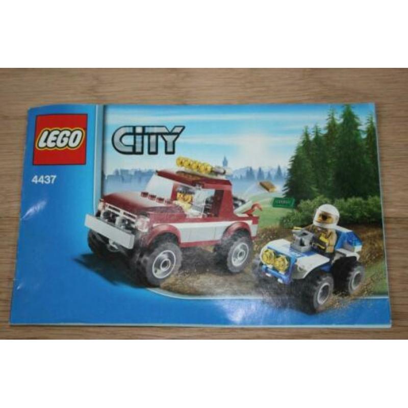 Lego City set 4437 - Politie achtervolging - Compleet