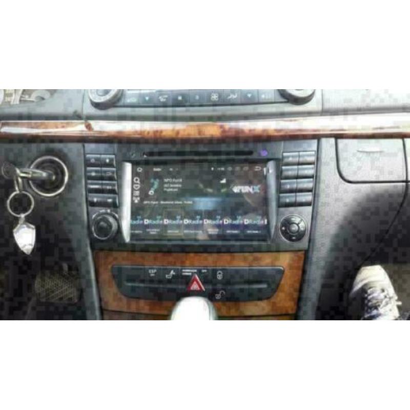Mercedes E-Klasse CLS W211 navigatie android 9.0 wifi dab+
