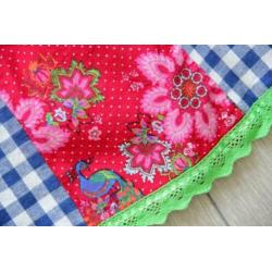 Blondd - mooie rok met vrolijke print en kleuren / maat S