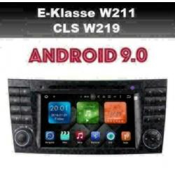 Mercedes E-Klasse CLS W211 navigatie android 9.0 wifi dab+