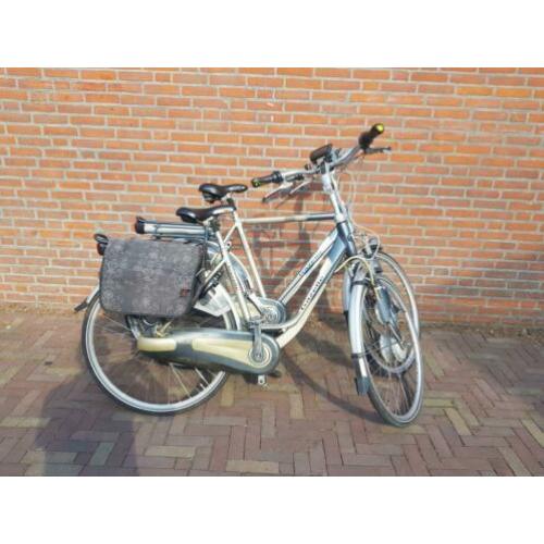 Set gazelle elektrische fietsen. Uitnambaare accu.