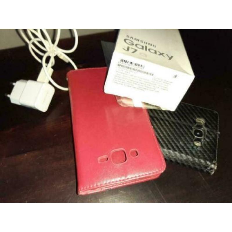 Samsung galaxy j7 inclusief accesoires en doos
