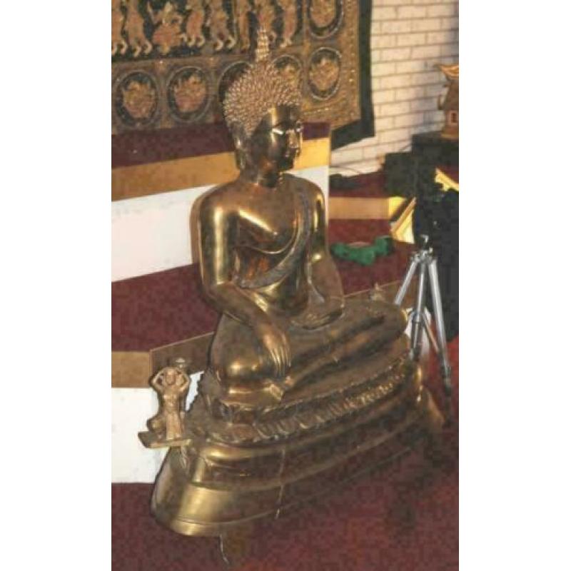 boeddha messing gepolijst Thailand