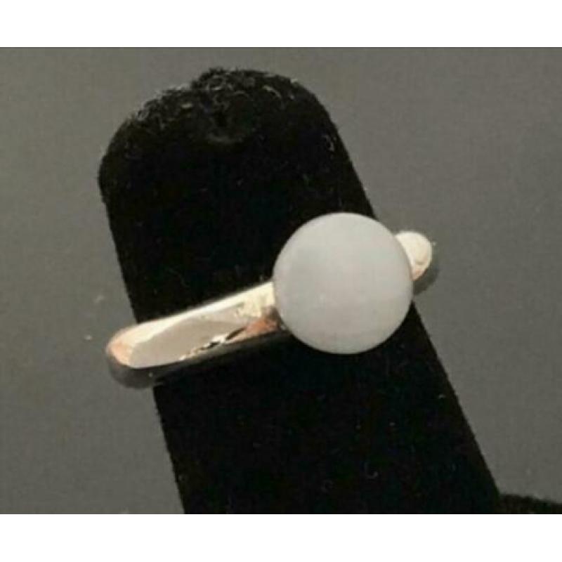 Zilveren TI SENTO ring met KATTENOOG