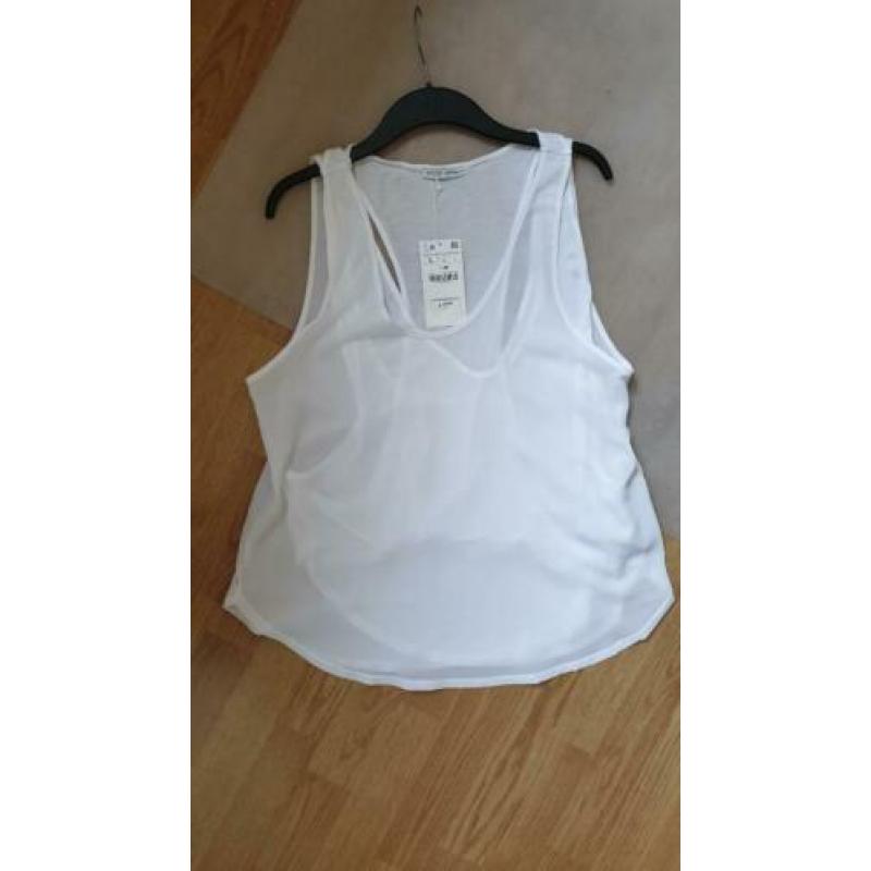 Zara witte top L