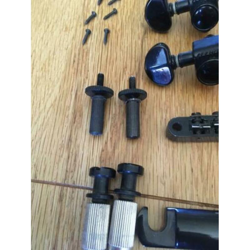 Grover tuners les Paul bridge tailpiece hardware gitaar