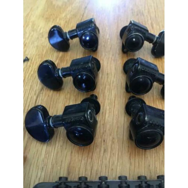 Grover tuners les Paul bridge tailpiece hardware gitaar