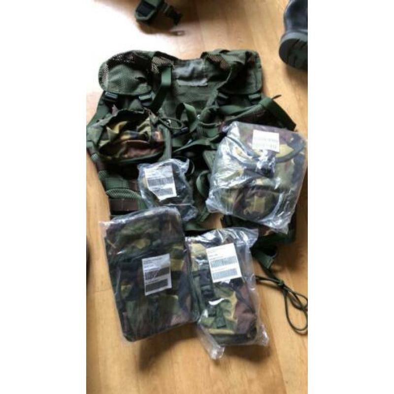 Ops vest modulair woodland leger