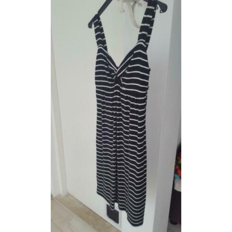 Expresso Jurk maat 38/M ; zwart en wit