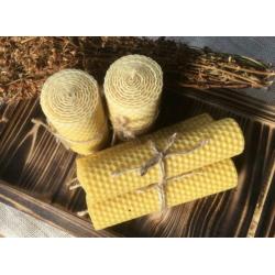 Bijenwas kaarsen/ Beeswax candles