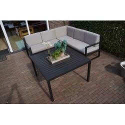 Loungeset/diningset met verstelbaar ligbed Kettler