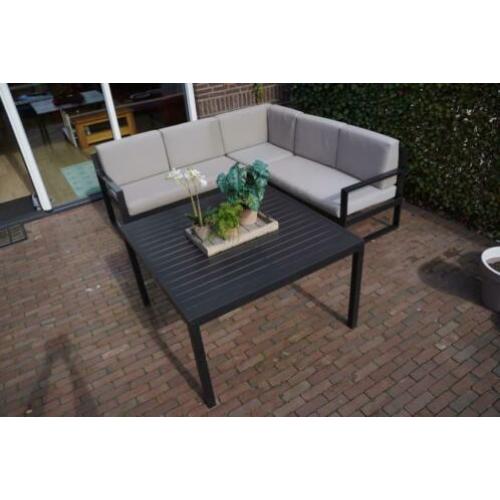 Loungeset/diningset met verstelbaar ligbed Kettler