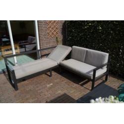 Loungeset/diningset met verstelbaar ligbed Kettler