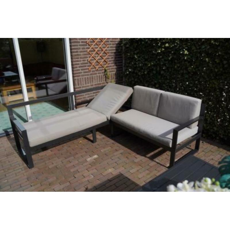 Loungeset/diningset met verstelbaar ligbed Kettler