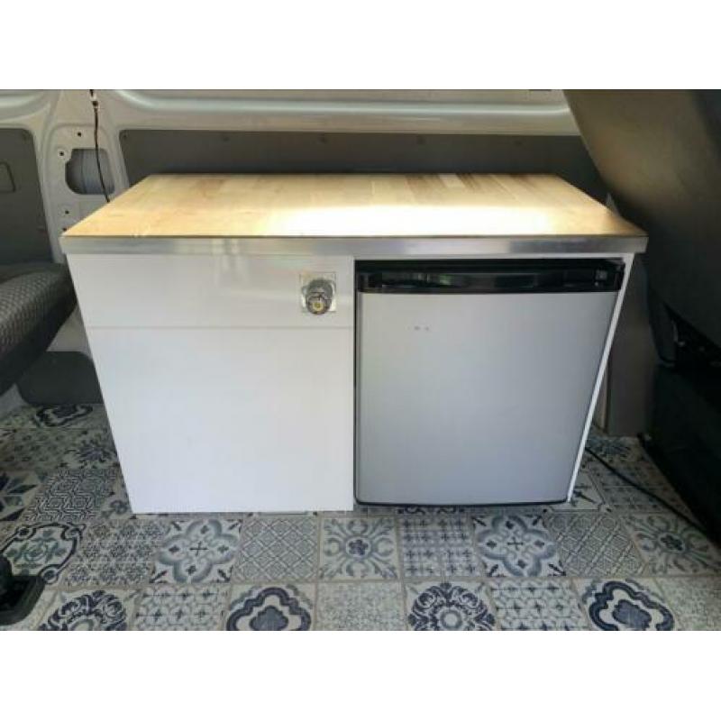 Camper tafel met koelkast en opberg voor T4/T5/T5GP/T6 NIEUW