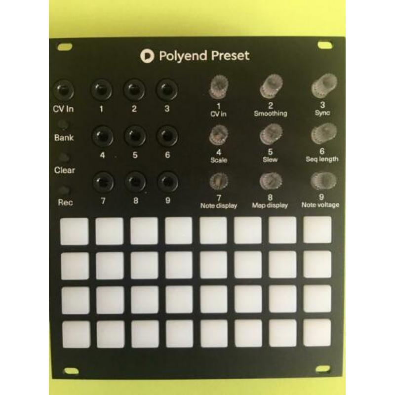 Polyend Preset eurorack recaller en sequencer