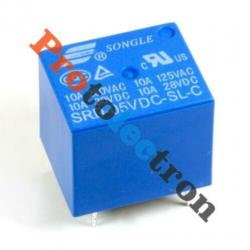 Relais 5V (Arduino) 250VAC/30VDC - 10A!!! (protolectron)