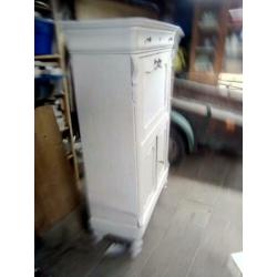 Te koop mooie brocante biedermeier secretaire