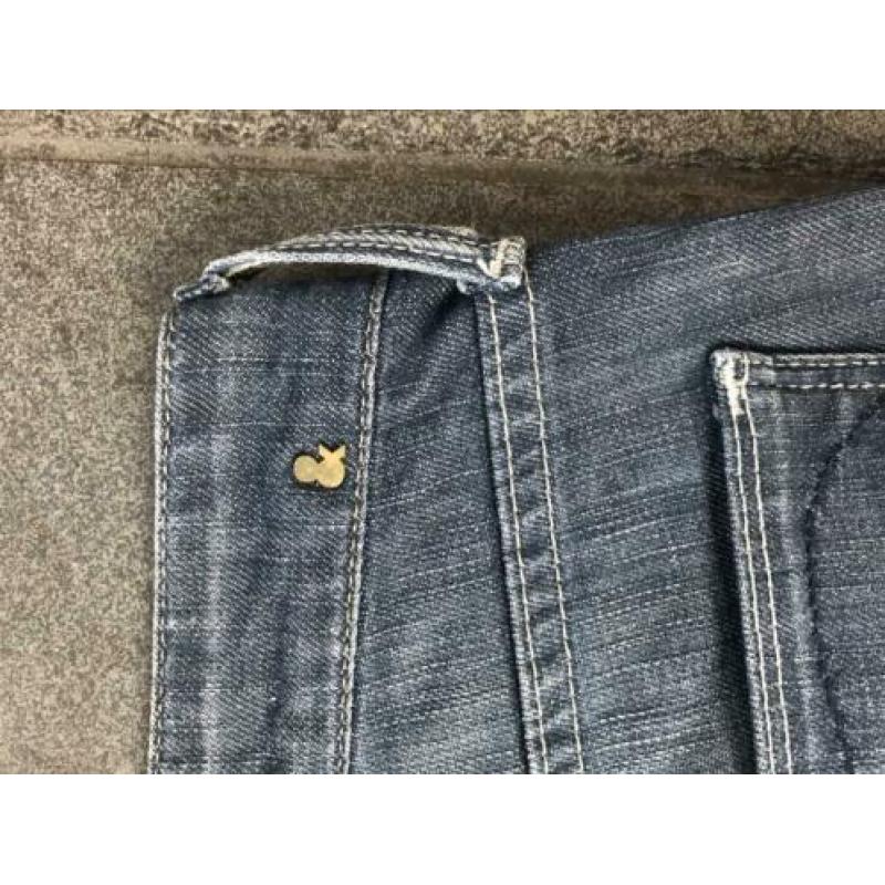 Mooie spijker/jeansbroek wijde pijpen mt36