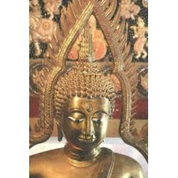 boeddha messing gepolijst Thailand