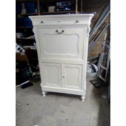 Te koop mooie brocante biedermeier secretaire