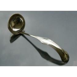 Zilveren Soepserveerlepel / Soepdienlepel 1869 - 30cm, 179gr